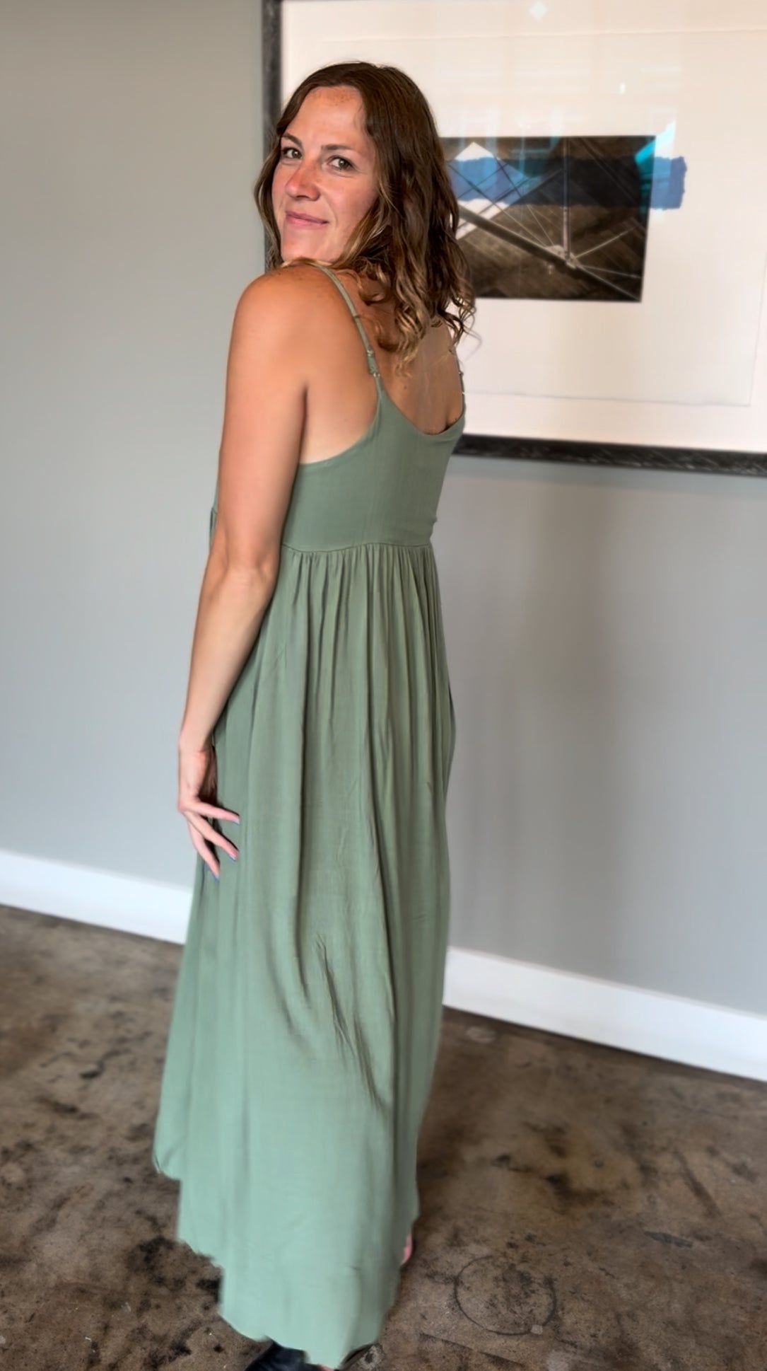 SALE Breezy Baby Doll Maxi Dress Judith Joe